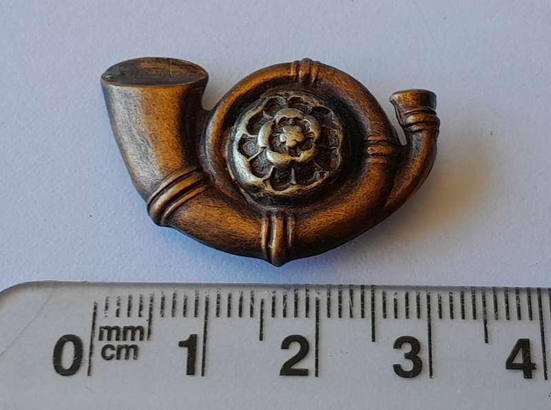 King's Own Light Infantry Badge.