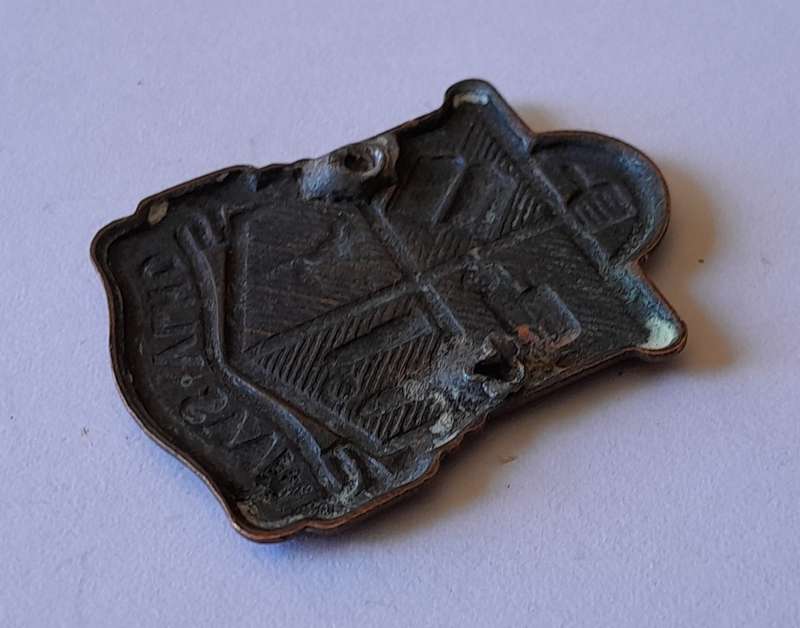 SA Women's Association Auxiliary Services Badge.  No Lugs.
