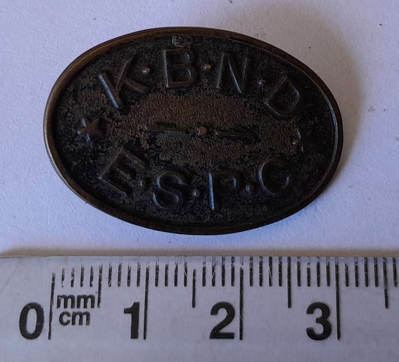 SA Essential Services Protection Corps Badge.  1 Lug Intact.