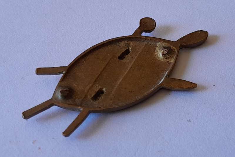SA Union Army Prince Alfred's Guard Badge.  No Lugs.