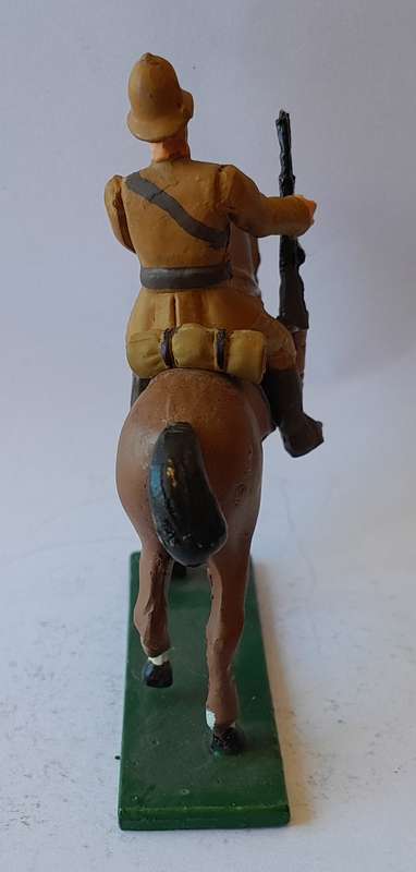 Boer War British Cavalryman Lead Figurine.  8cm