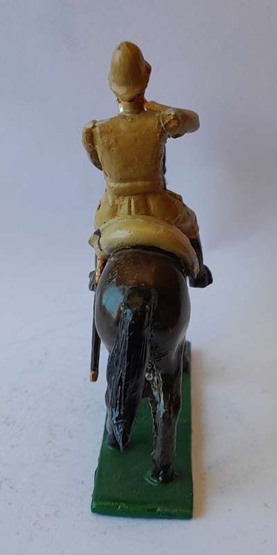 Boer War British Cavalryman Lead Figurine.  8cm