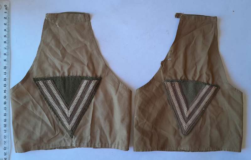Early Pair SADF Corporal Brassards.