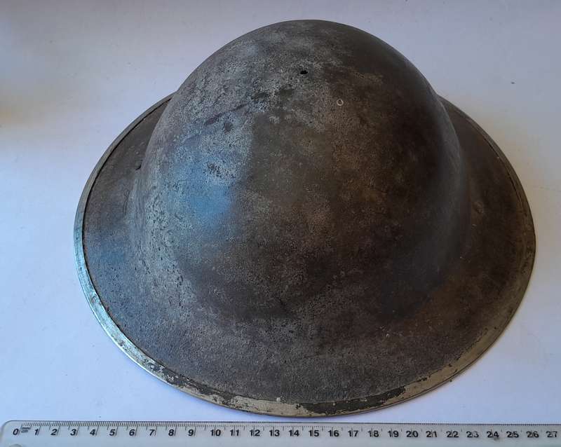WW2 South African Brodie Helmet.  No Inner. No Strap.