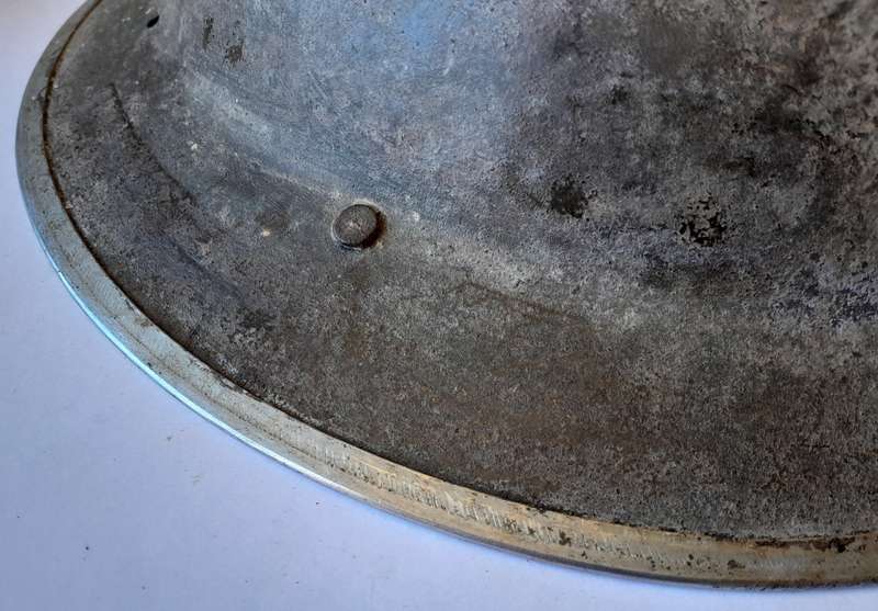 WW2 South African Brodie Helmet.  No Inner. No Strap.