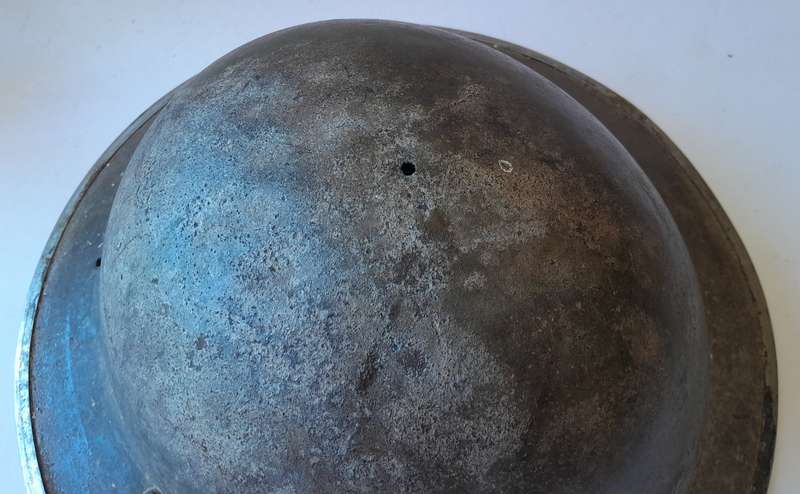 WW2 South African Brodie Helmet.  No Inner. No Strap.