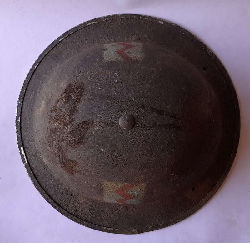WW2 South African Artillery Brodie Helmet By Jaeger-Rand. Dated 1940.
