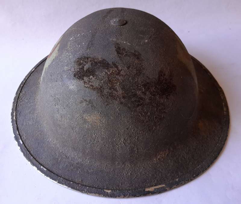 WW2 South African Artillery Brodie Helmet By Jaeger-Rand. Dated 1940.