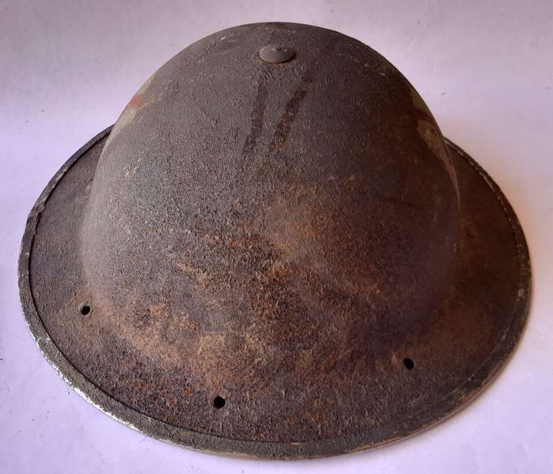 WW2 South African Artillery Brodie Helmet By Jaeger-Rand. Dated 1940.