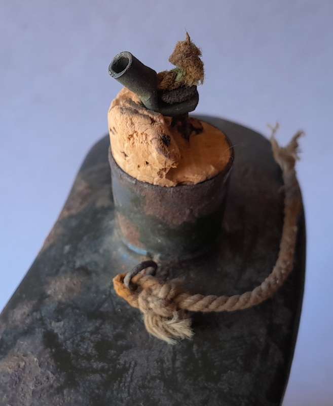 WW2 British Army Water Bottle With Stopper.