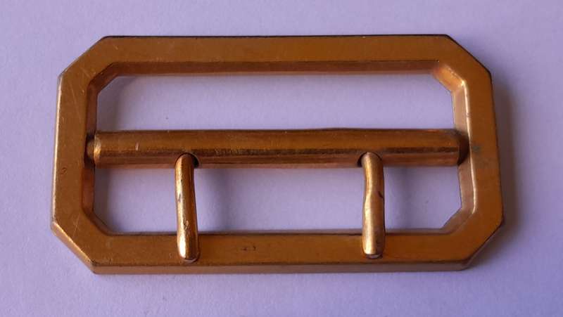 Vintage SA Police Brass Belt Buckle For Leather Belt.