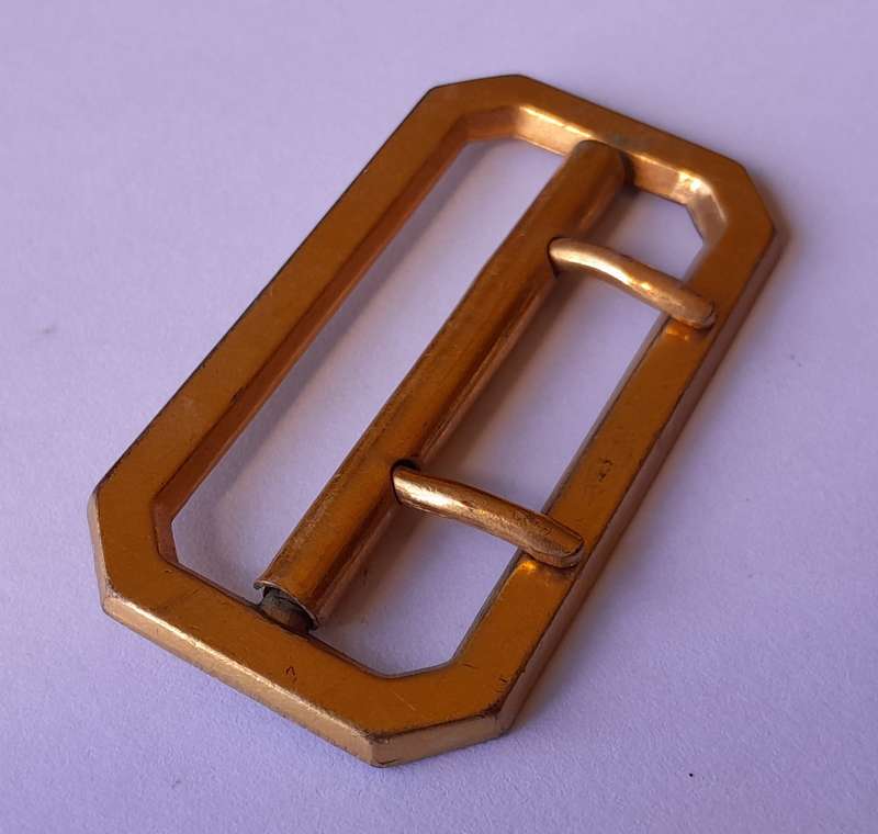 Vintage SA Police Brass Belt Buckle For Leather Belt.