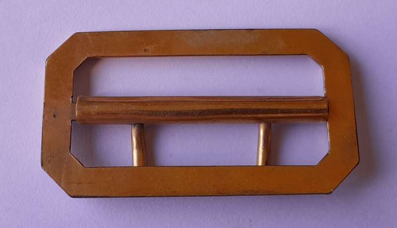 Vintage SA Police Brass Belt Buckle For Leather Belt.