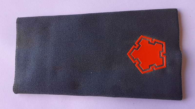 Unidentified Rank Shoulder Board.  Major.
