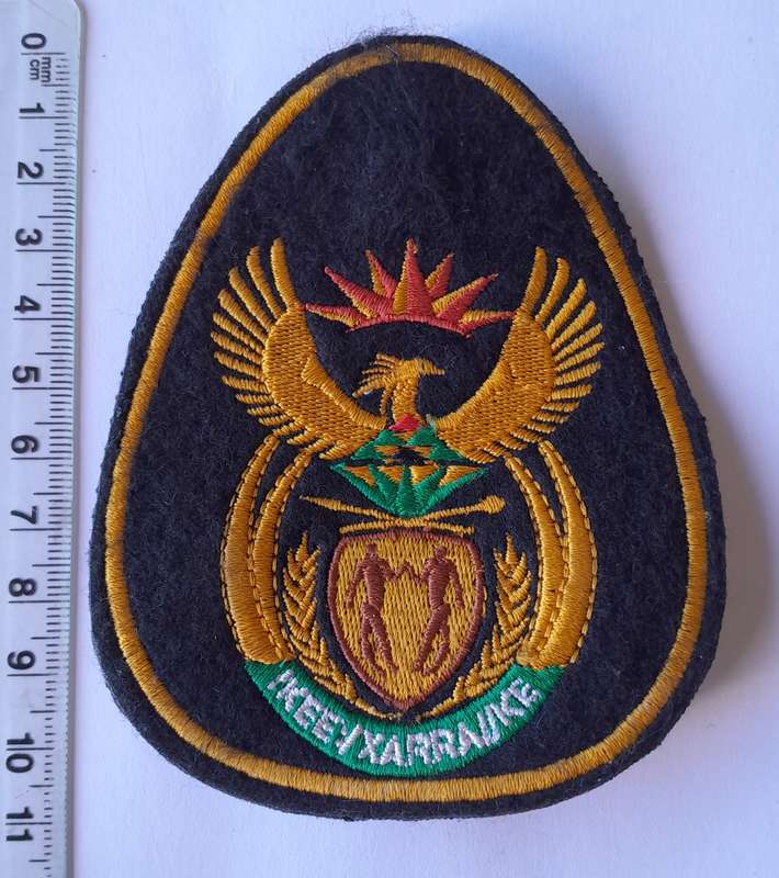 SANDF Warrant Officer Rank Badge Set.  Class 1. All Pins Intact.