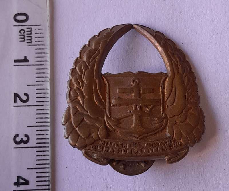 SADF Gymnasium Collar Badge.  Pin Intact.