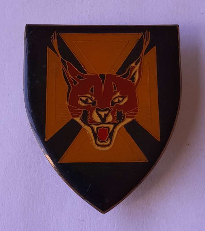SADF 7 SAI (Infantry) Shoulder Flash.  All Pins Intact.