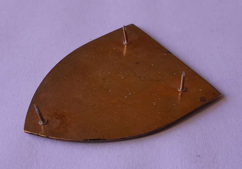 SADF 7 SAI (Infantry) Shoulder Flash.  All Pins Intact.