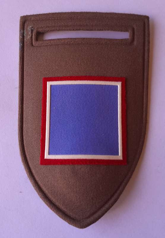 SADF Ordinance Tupper Shoulder Flash.  Bravo Company. Pin Intact.