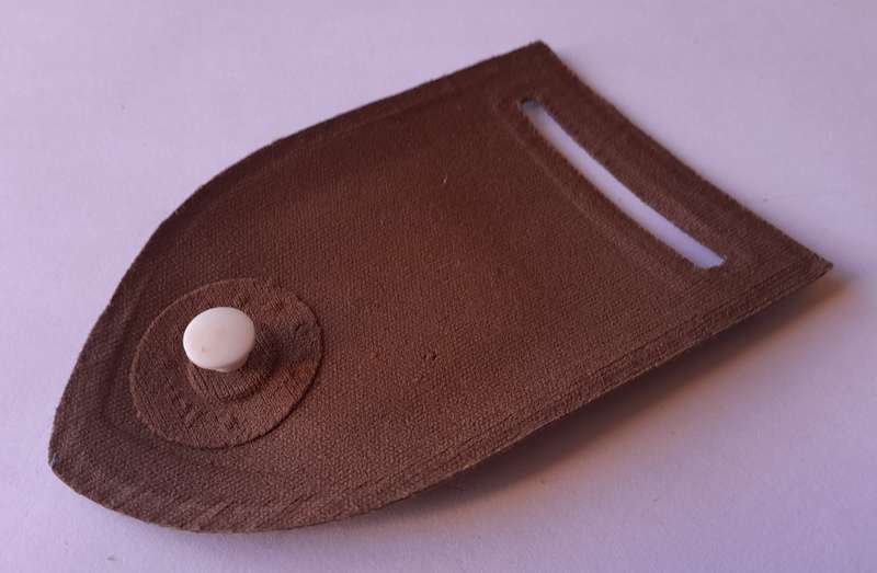 SADF Ordinance Tupper Shoulder Flash.  Bravo Company. Pin Intact.