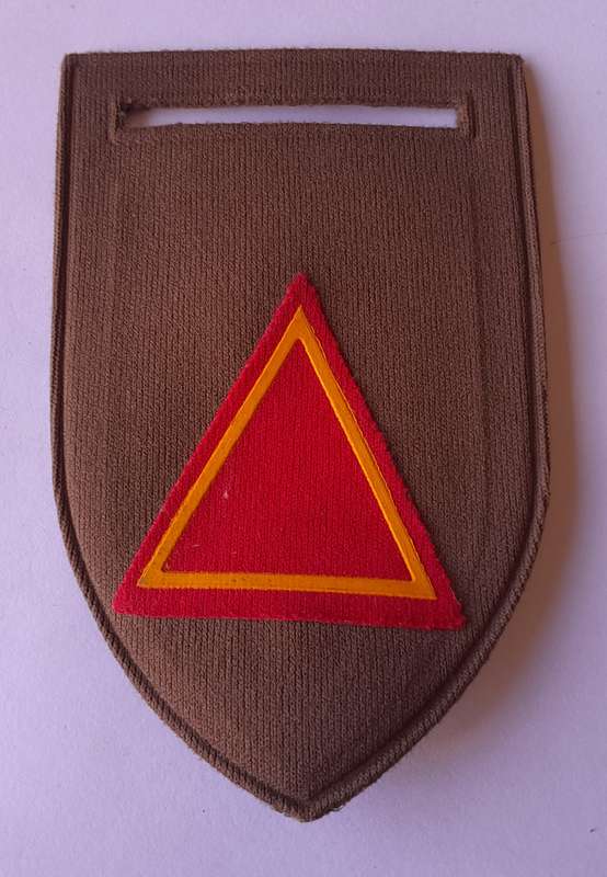 SADF Medical Services Tupper Shoulder Flash. A Company.  Pin Intact.