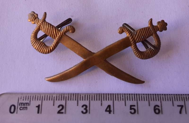 WW2 British Army PT Instructor Cap Badge. All Lugs Intact.