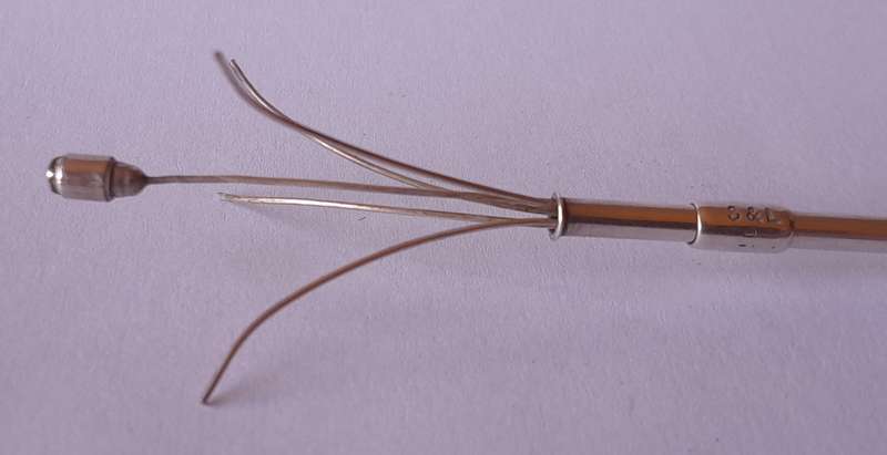 1920's Solid Silver Swizzle Stick By Francis Webb. Birmingham, 1928.