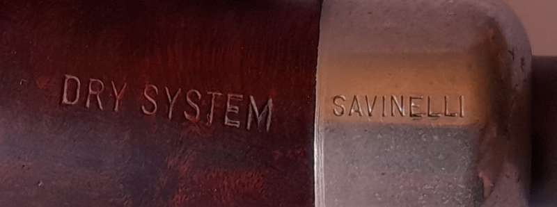Vintage Savinelli Italy 1616 Dry System Estate Pipe.