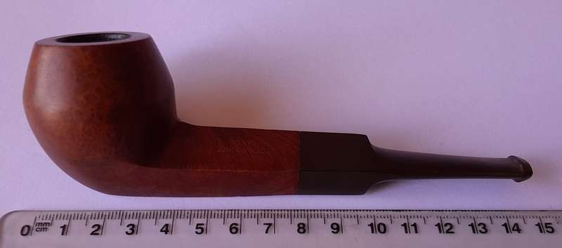 Vintage Boxer London Made Bulldog Estate Pipe.