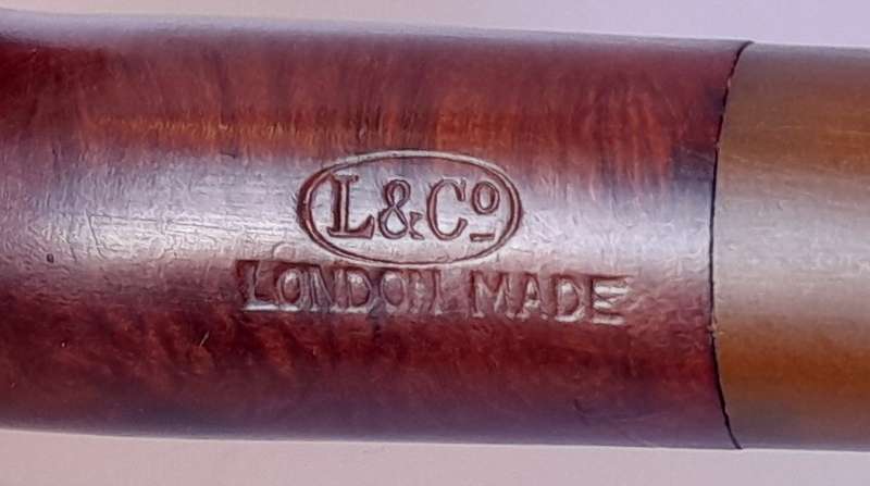 Vintage Loewe & Co. RJ London Made Estate Pipe.