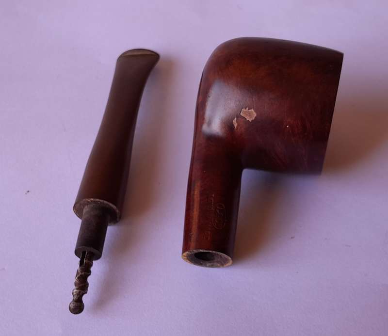 Vintage Loewe & Co. RJ London Made Estate Pipe.