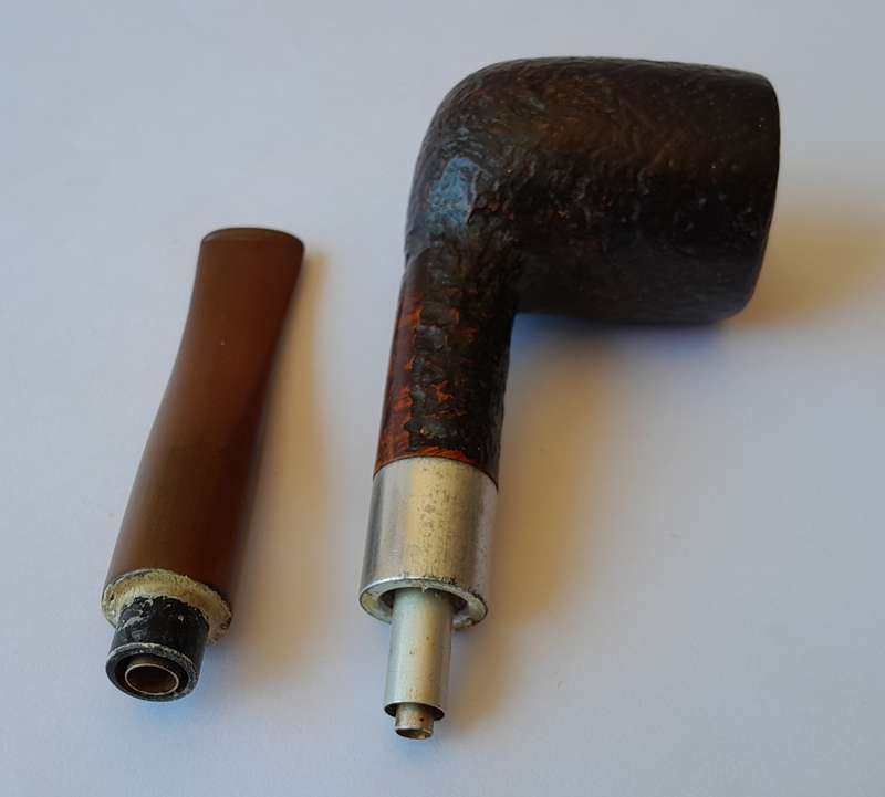 Vintage Orlik Byford Estate Pipe.  Made in England.