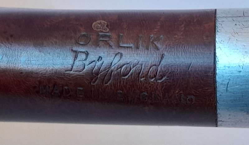 Vintage Orlik Byford Estate Pipe.  Made in England.