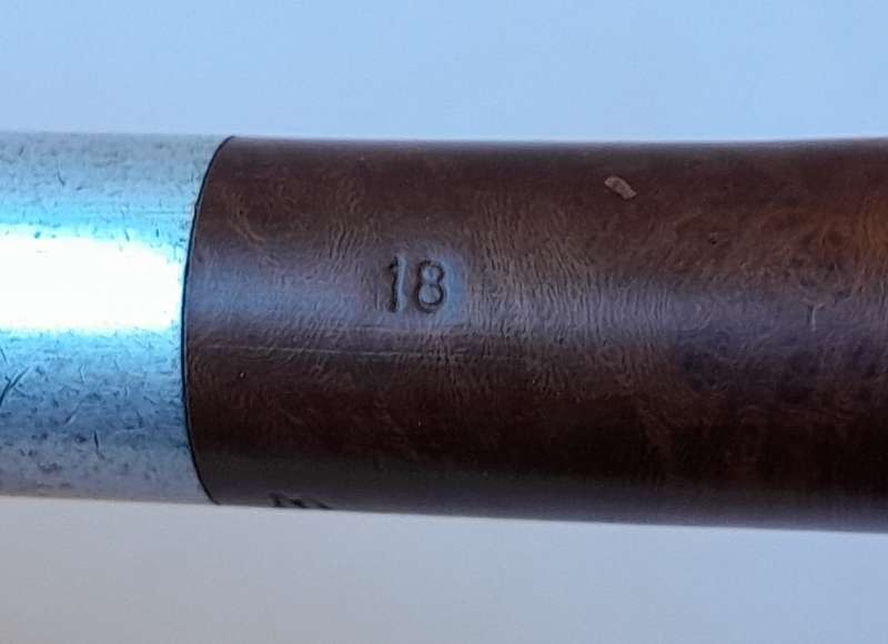 Vintage Orlik Byford Estate Pipe.  Made in England.