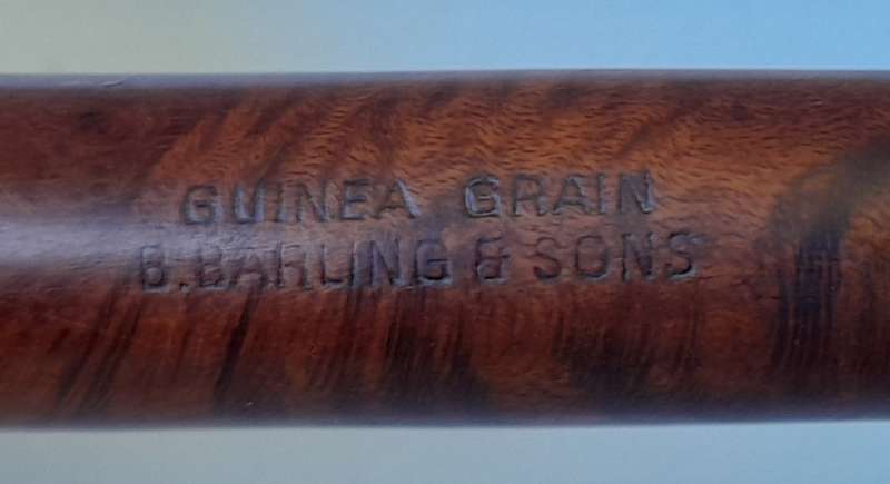 Vintage B. Barling & Sons 4895 Guinea Grain Estate Pipe.