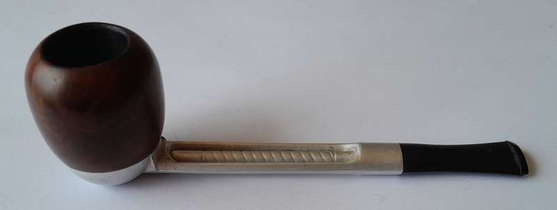 Vintage Falcon Aluminium & Briar Standard System Pipe.  Interchangeable Bowl.
