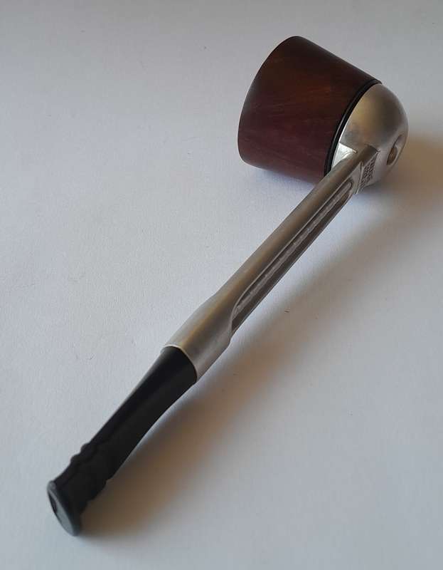 Vintage Falcon Aluminium & Briar Standard System Pipe.  Interchangeable Bowl.