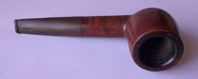 Vintage POL 308 Best French Briar Estate Pipe.  (Worn Mouthpiece).
