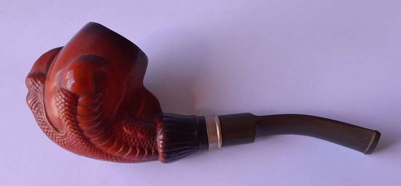 Vintage Calsie "Eagle Claw" Tobacco Pipe.