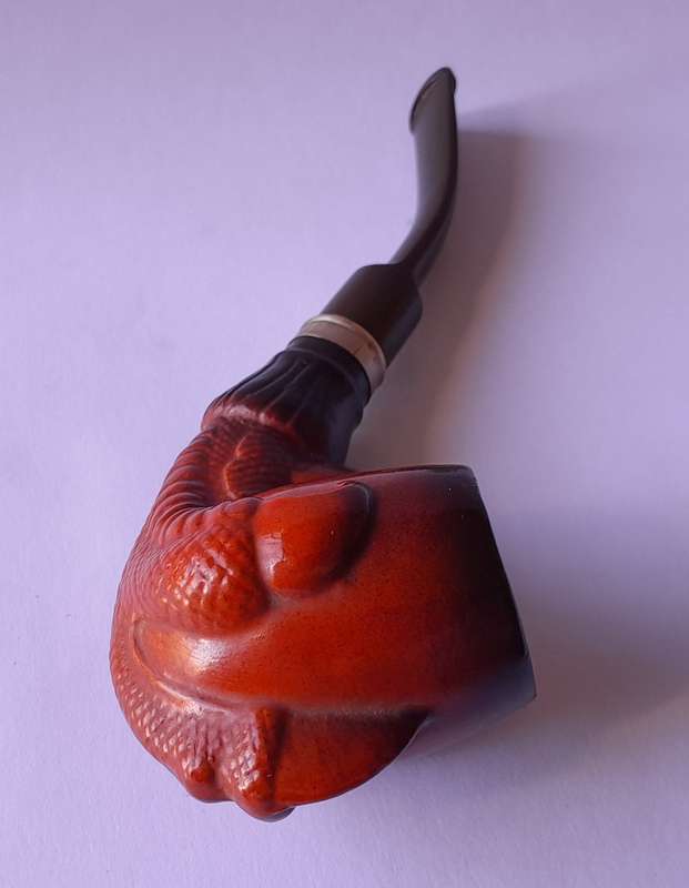 Vintage Calsie "Eagle Claw" Tobacco Pipe.