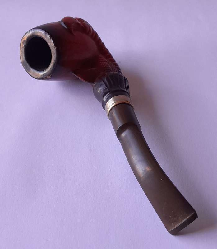 Vintage Calsie "Eagle Claw" Tobacco Pipe.