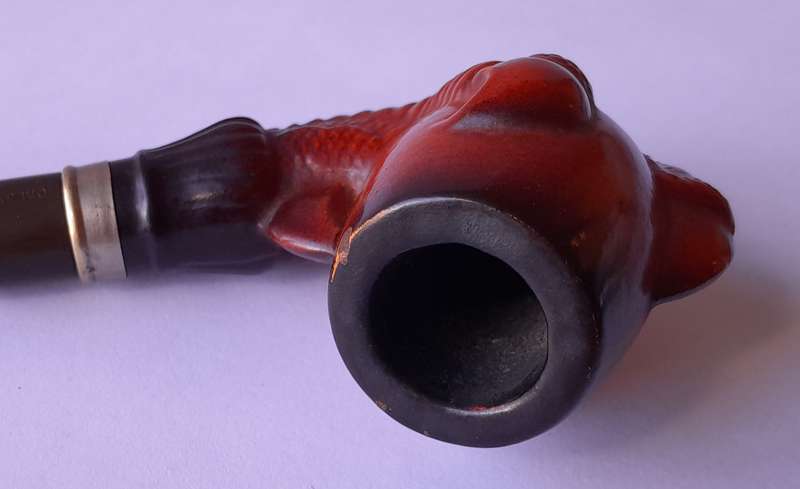 Vintage Calsie "Eagle Claw" Tobacco Pipe.