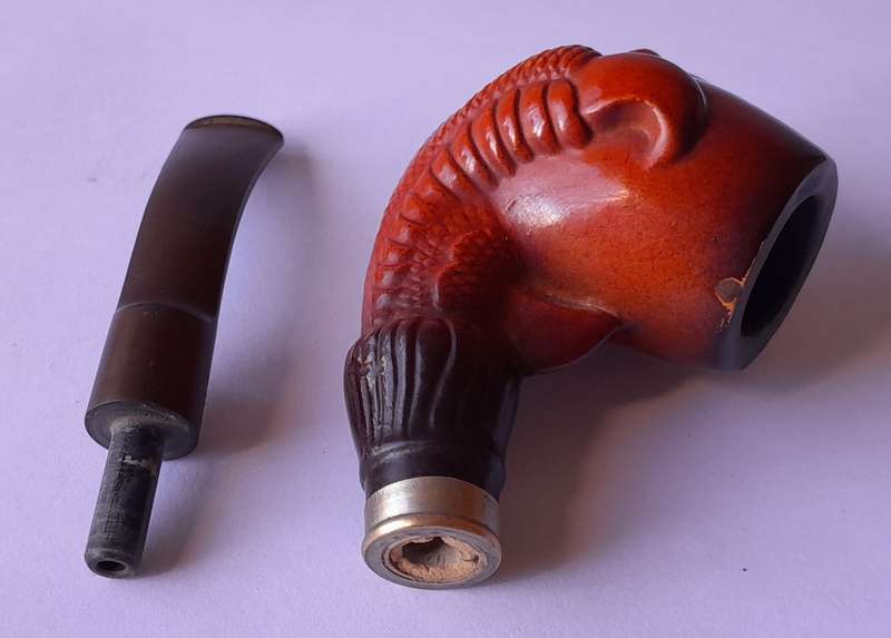 Vintage Calsie "Eagle Claw" Tobacco Pipe.