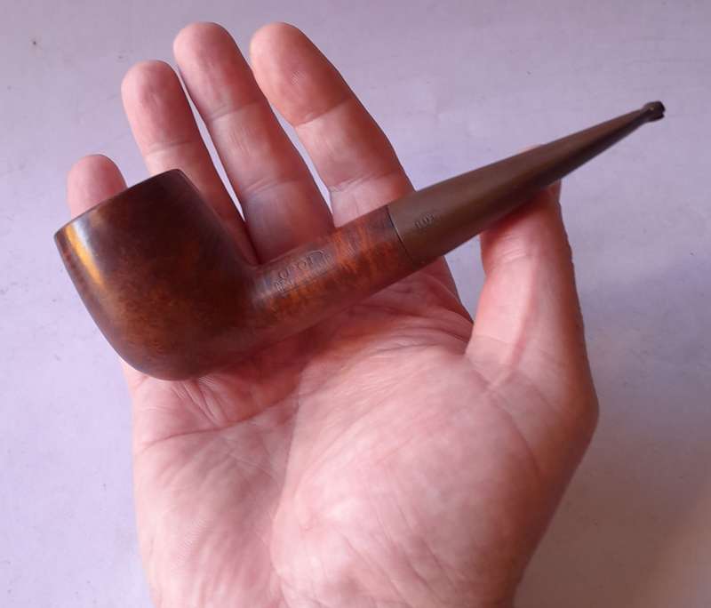 Vintage POL 308 Best French Briar Estate Pipe.  (Worn Mouthpiece).