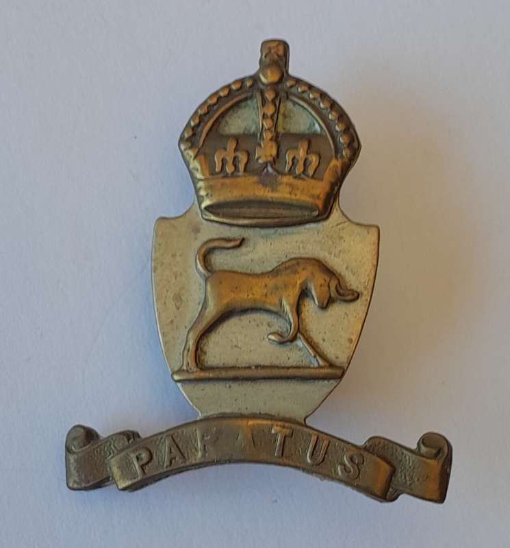 SA Union Military College Cap Badge.  Lugs Intact.