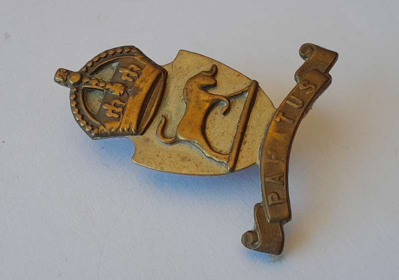 SA Union Military College Cap Badge.  Lugs Intact.