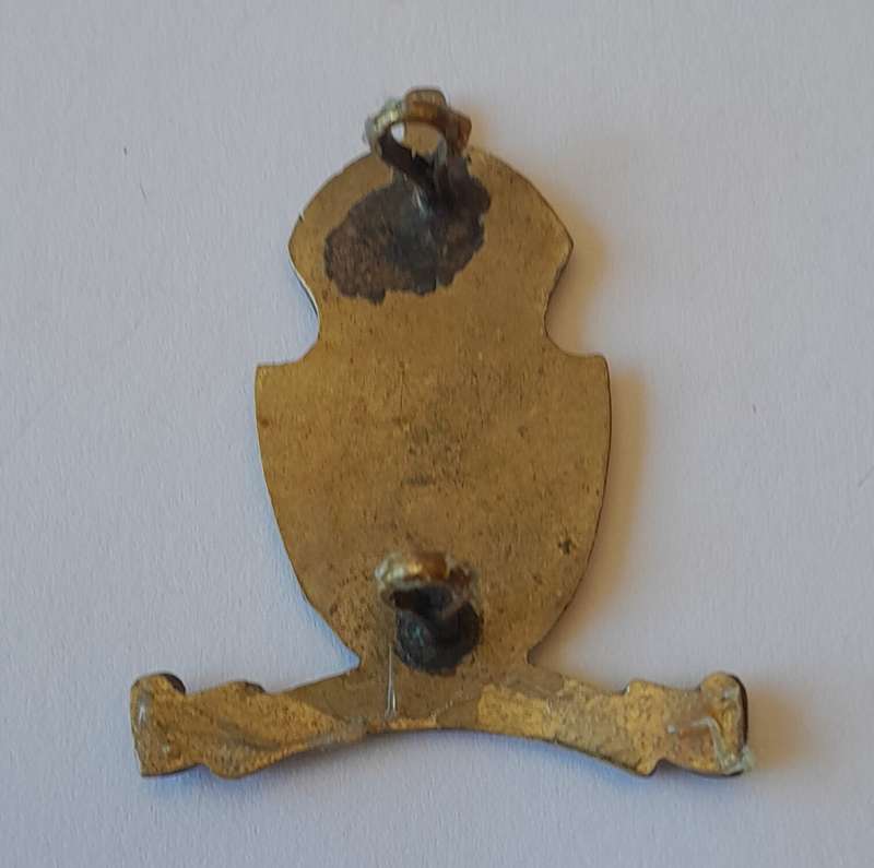 SA Union Military College Cap Badge.  Lugs Intact.
