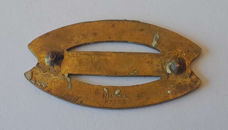 Rare SA Corps of Commissionaires Cap Badge.  No Lugs.