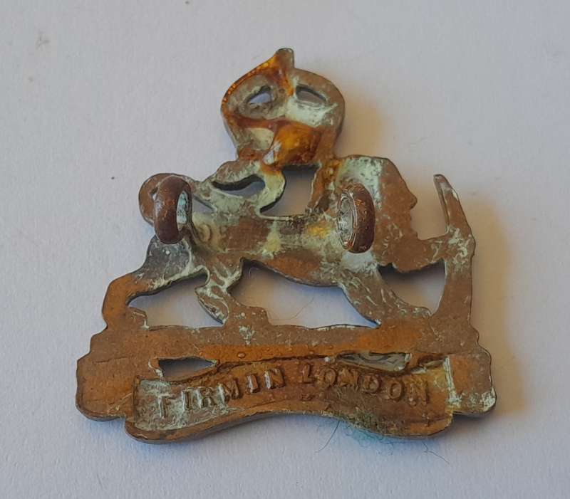 WW2 Rhodesian Army Staff Corps Badge. Lugs Intact.