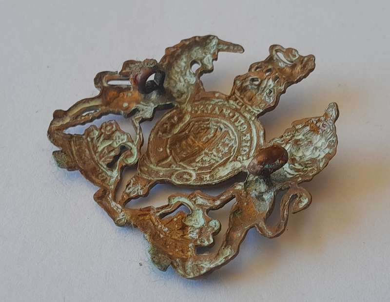 WW2 British Army General Service Corps Badge.  Lugs Intact.